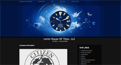 Desktop Screenshot of lentzhouse.com